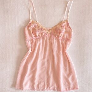 japanese brand floral and butterfly lace embroidered babydoll slip dress